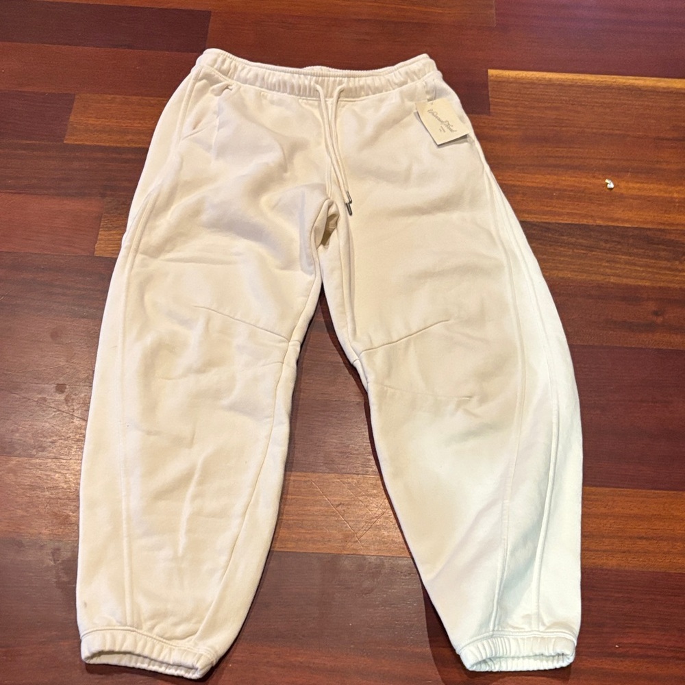 Universal Thread Cream Track Pants - Picture 1 of 1